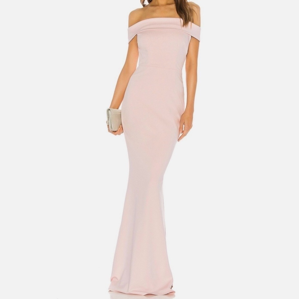 Katie May Strapless Blush Gown
